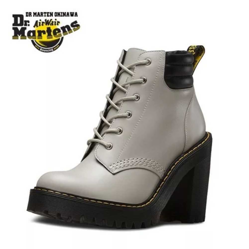 Dr. Martens Persephone Boot Soft Gray Size 7US